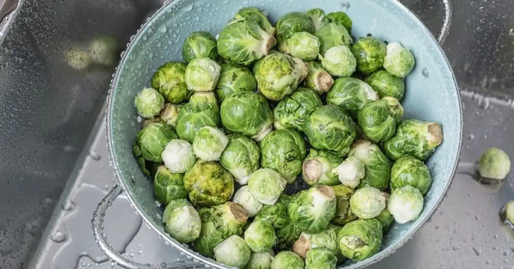 freeze brussel sprouts