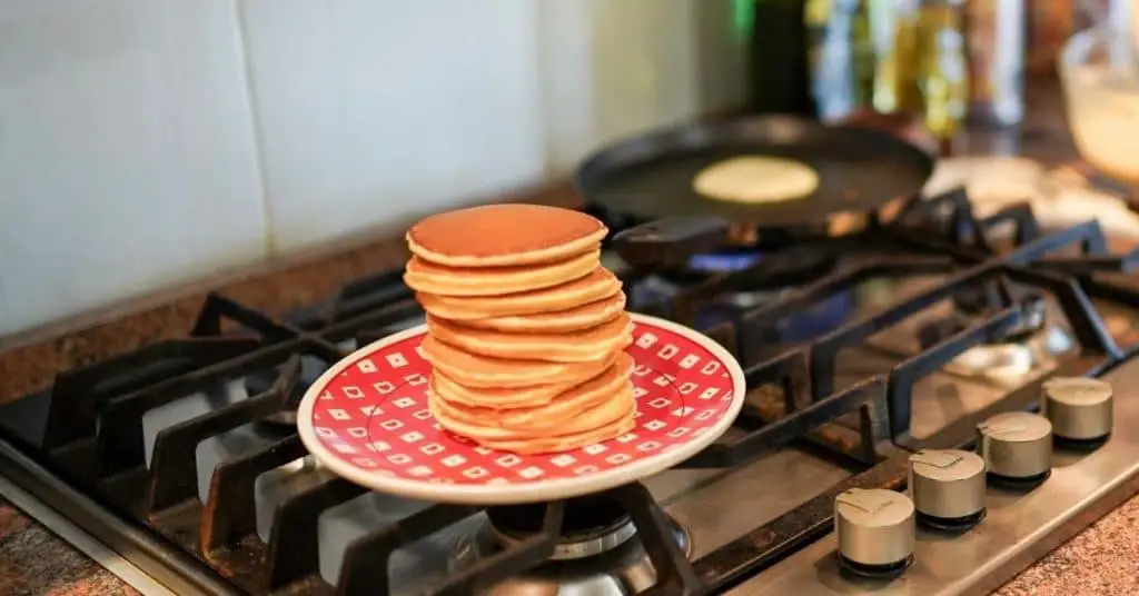 reheating pancakes