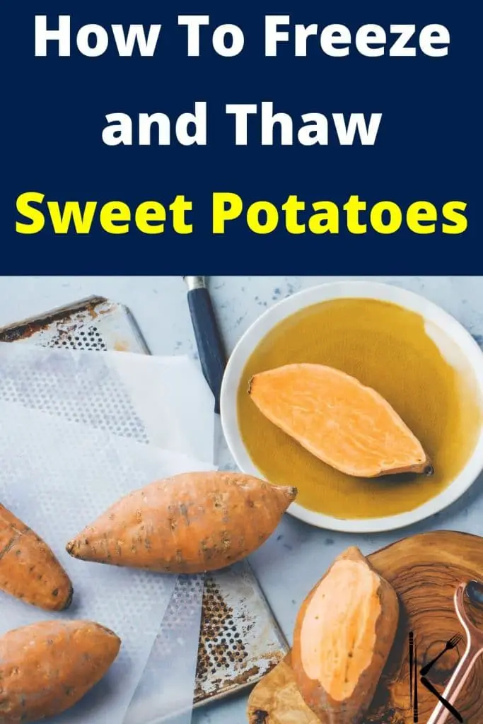 thaw frozen sweet potatoes