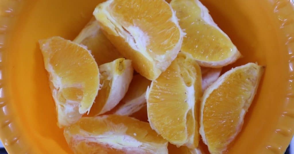 freeze oranges