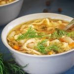 freeze chicken noodle soup