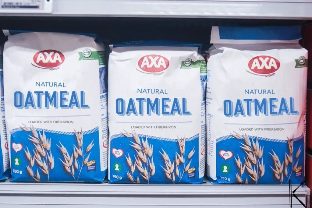 oatmeal shelf life