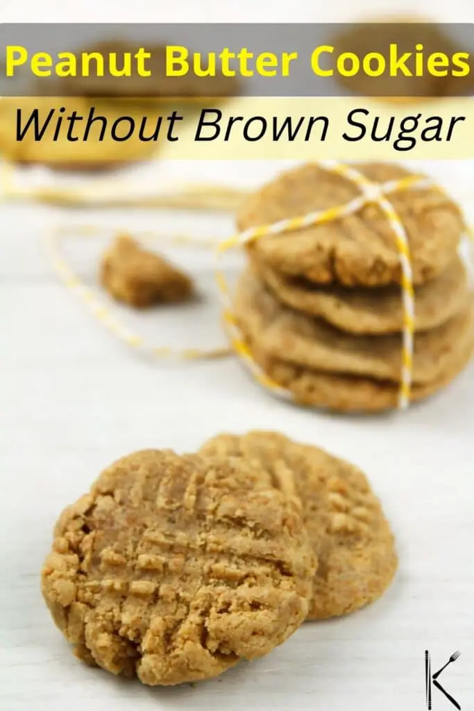 peanut butter cookies recipe without brown sugar