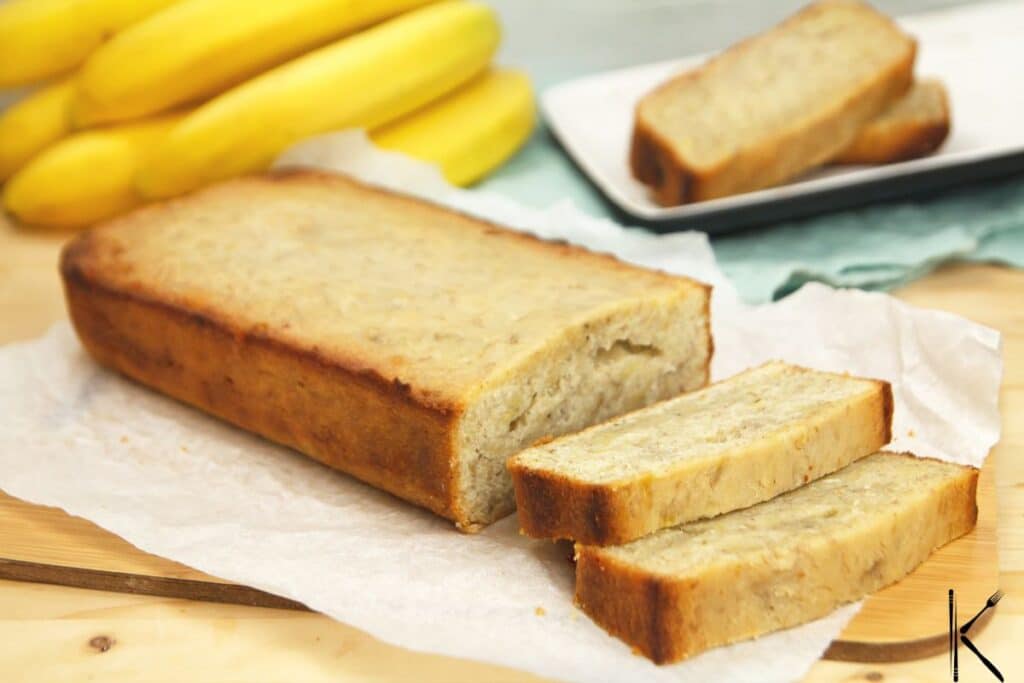 banana bread with baking powder